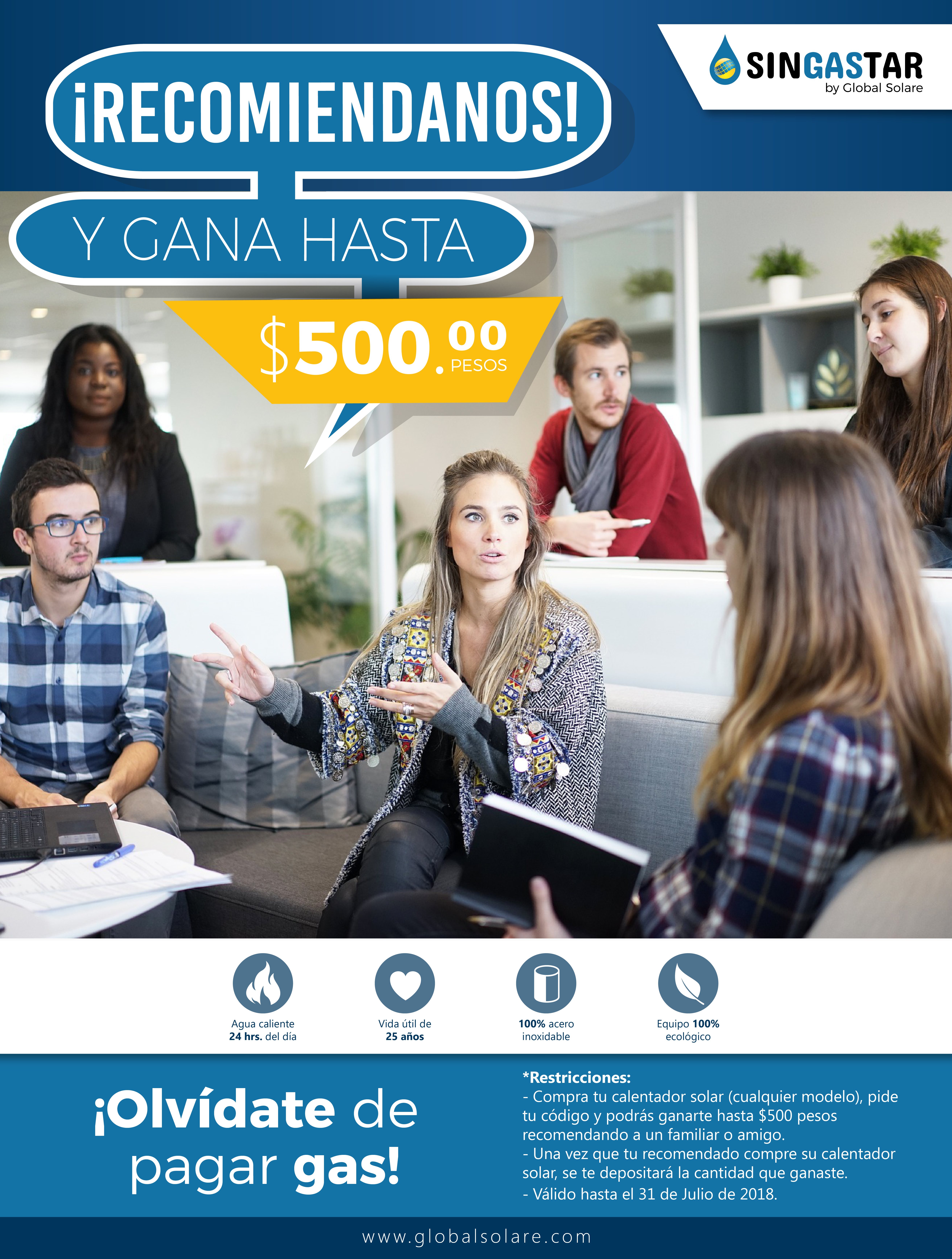 Promocion Termosolar MESES SIN INTERESES