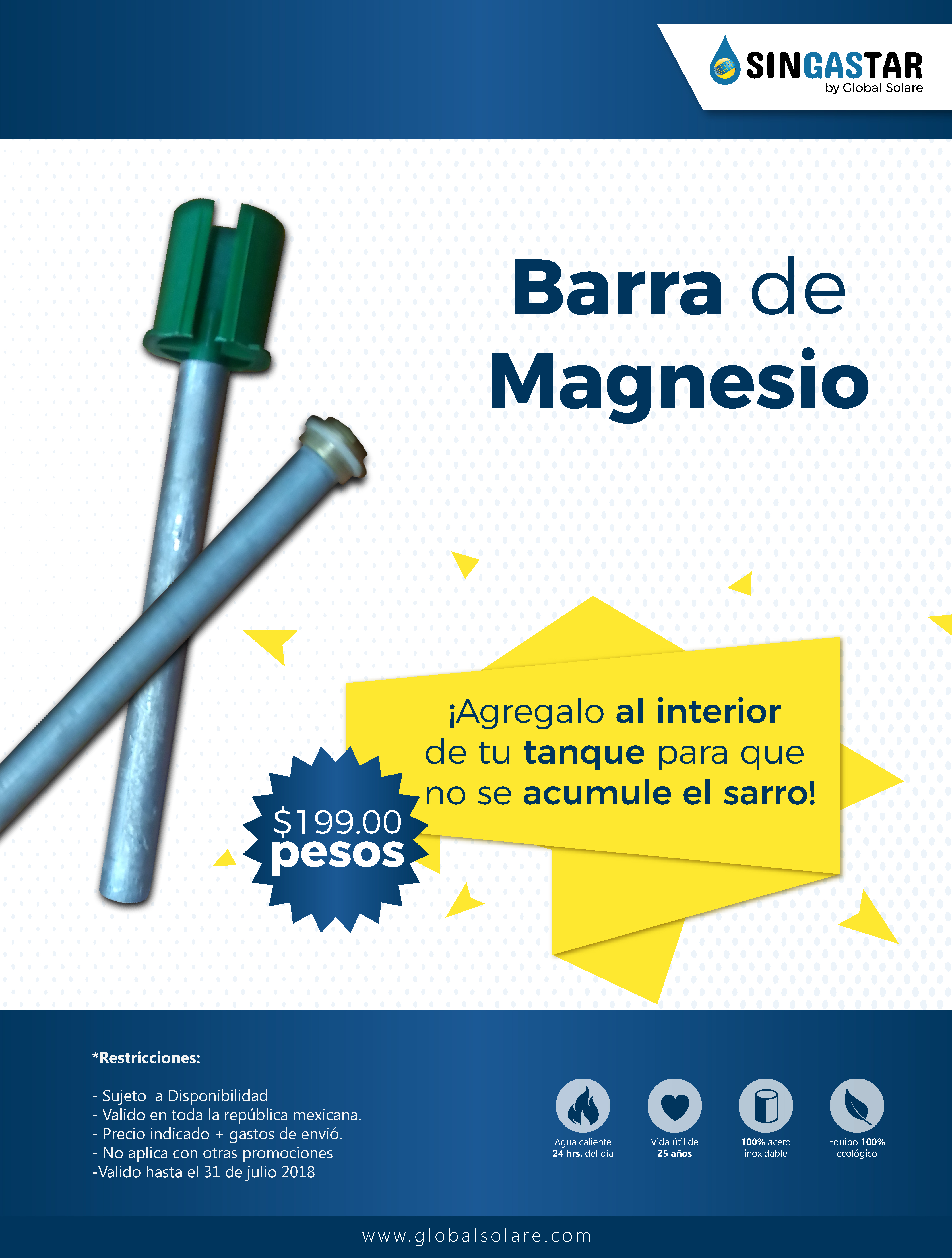 Promocion Termosolar MESES SIN INTERESES