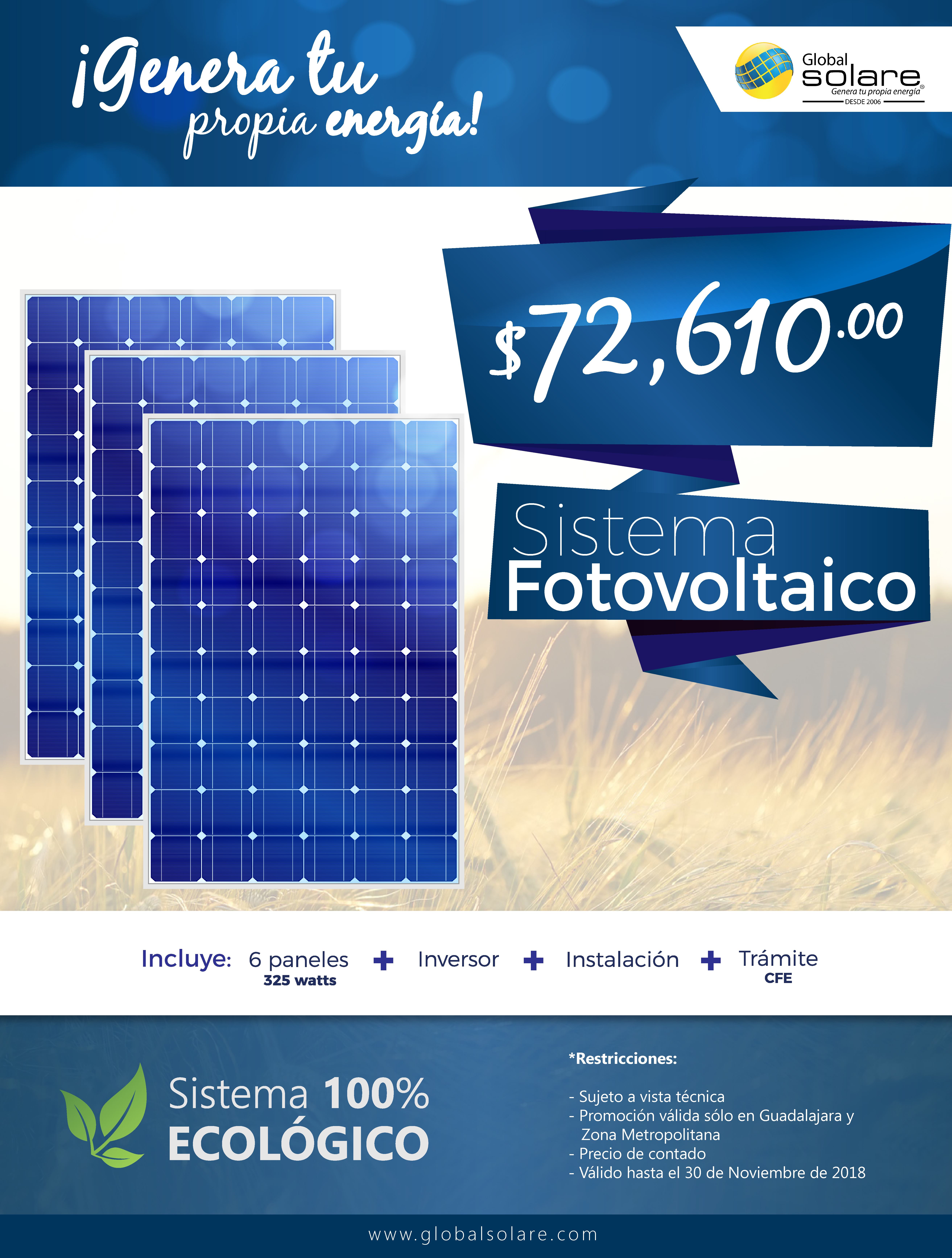 Promocion Paneles Solares Canadian